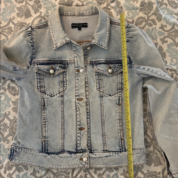 Generation Love Light Blue Denim Jacket, Small - Picture 6 of 6